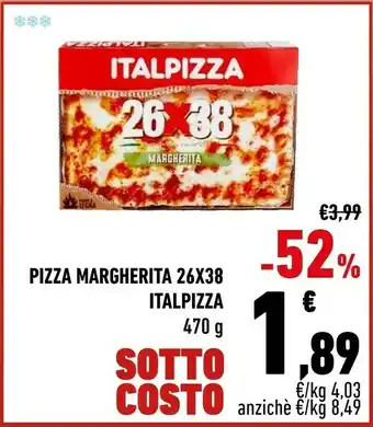 Conad Italpizza Margherita 26x38 offerta