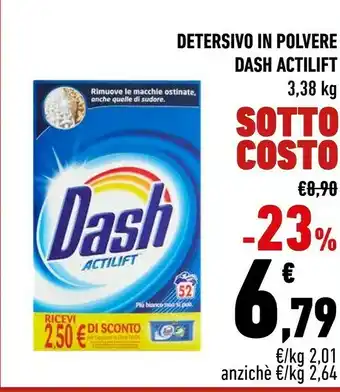 Conad Dash Detersivo In Polvere offerta