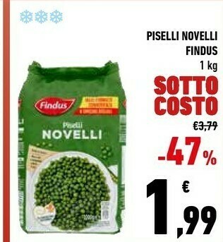 Findus Piselli Novelli 1000 G(ml)