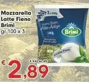 Despar Brimi - Mozzarella 100% Latte Alto Adige 100 G(ml) offerta