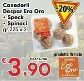 Despar Despar - Canederli Agli Spinaci Era Ora 450 G(ml) offerta