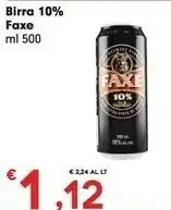 Faxe Birra Extra Forte Di Qualità 500 G(ml)