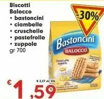 Despar Balocco Bastoncini 700 G(ml) offerta