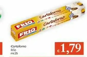 Galassia Frio Carta Forno 25 M offerta