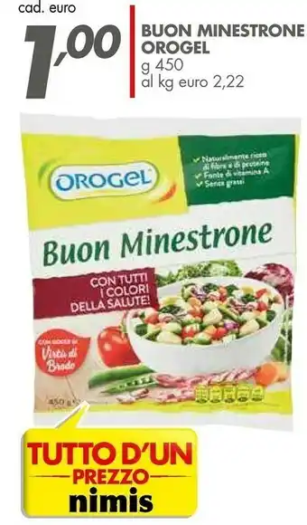 Italmark Orogel Buon Minestrone I Vegetali offerta