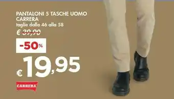 Bennet Carrera Pantaloni 5 Tasche Uomo offerta