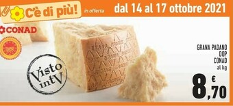 Conad City Grana Padano DOP offerta