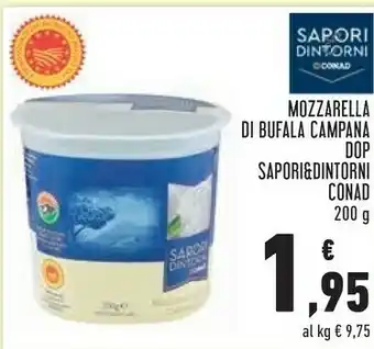 Conad City Conad - Mozzarella Di Bufala Campana DOP 200 G(ml) offerta