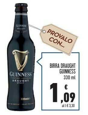 Conad Guinness Birra Draught offerta
