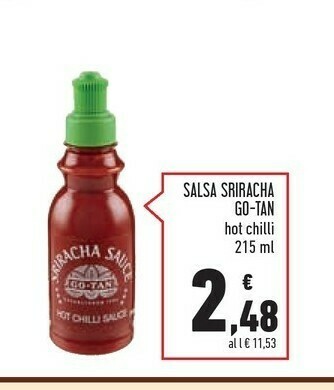 Go-Tan Salsa Sriracha Hot Chilli