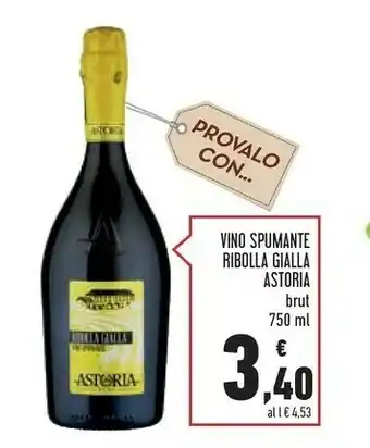 Conad Astoria Vino Spumante Ribolla Gialla Brut offerta
