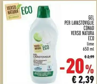 Conad City Gel Per Lavastoviglie offerta