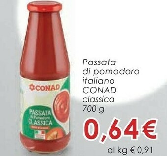 Conad City Passata Di Pomodoro offerta