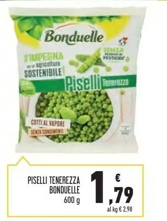 Conad Bonduelle Piselli Tenerezza offerta