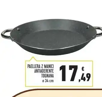 Conad Tognana Paellera 2 Manici Antiaderente offerta