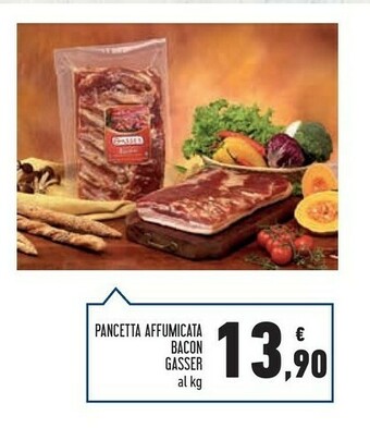 Conad Gasser Pancetta Affumicata Bacon offerta