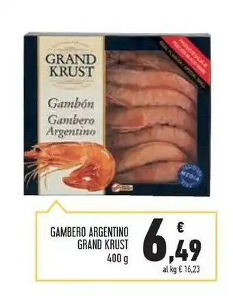 Conad Grand krust Gambero Argentino 400 G(ml) offerta