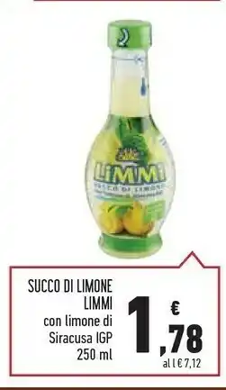 Conad Limmi - Succo Di Limone 250 G(ml) offerta