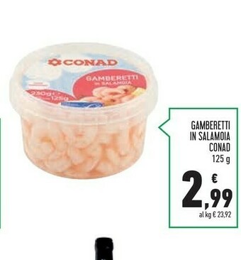Conad Conad - Gamberetti In Salamoia offerta