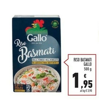 Conad Gallo - Riso Basmati 500 g(ml) offerta