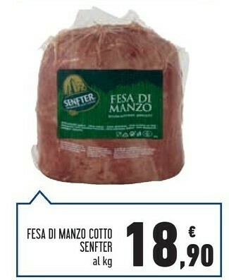 Conad Senfter Fesa Di Manzo Cotto offerta
