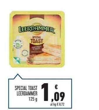Conad Leerdammer Special Toast 125 G(ml) offerta