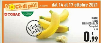 Conad Conad Banane offerta