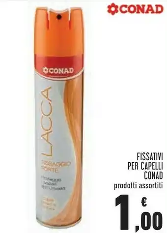 Conad Conad Lacca Fissativi Per Capelli offerta
