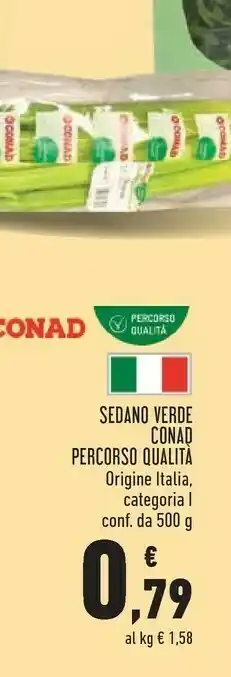 Conad Conad - Sedano Verde 500 G(ml) offerta