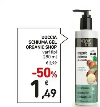 Organic Shop Doccia Schiuma Gel
