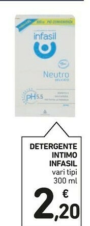 Conad Infasil Detergente Intimo offerta
