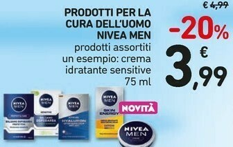 Conad Nivea Men Prodotti Per La Cura Dell'uomo offerta