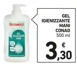 Conad Conad Gel Igienizzante Mani offerta