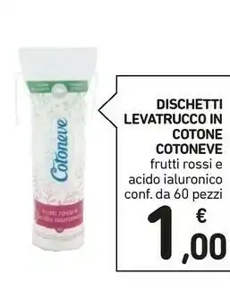 Conad Cotoneve Dischetti Levatrucco In Cotone offerta