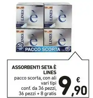 Conad Lines Assorbenti Seta È offerta