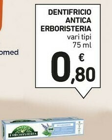 Conad Antica Erboristeria Dentifricio offerta