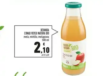 Conad Conad - Succo Di Mela Verso Natura 500 Ml offerta
