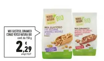 Conad Conad Verso Natura Bio Mix Gustoso, Dinamico offerta