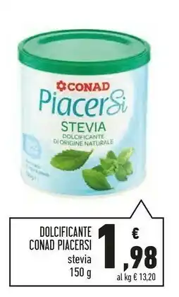 Conad Conad Dolcificante Stevia offerta