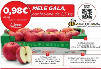 Coop Coop Mele Gala offerta