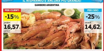 Coop Gambero Argentina offerta