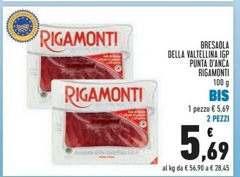 Conad Superstore Rigamonti Bresaola offerta
