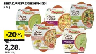 Coop Dimmidisì Le Zuppe Fresche Zuppa Ortolana 620 G(ml) offerta