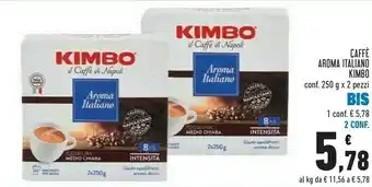 Conad Superstore Kimbo Caffè offerta