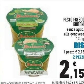 Conad Superstore Buitoni Pesto offerta
