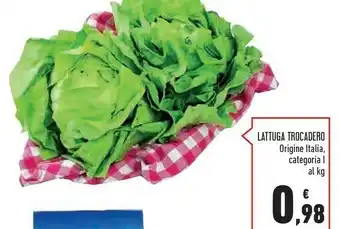 Conad Superstore Lattuga Trocadero Origine Italia offerta
