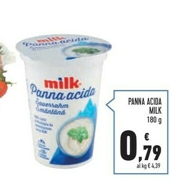 Conad Superstore Milk - Panna Acida 180 G(ml) offerta