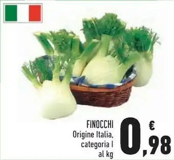 Conad Finocchi Origine Italia offerta