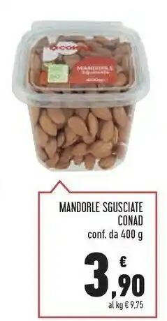 Conad Superstore Conad - Mandorle Sgusciate 400 G offerta