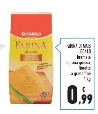 Conad Superstore Conad Farina Di Mais offerta
